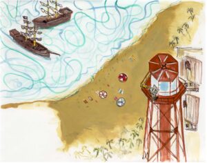 Millie and Max Meet the Ocean